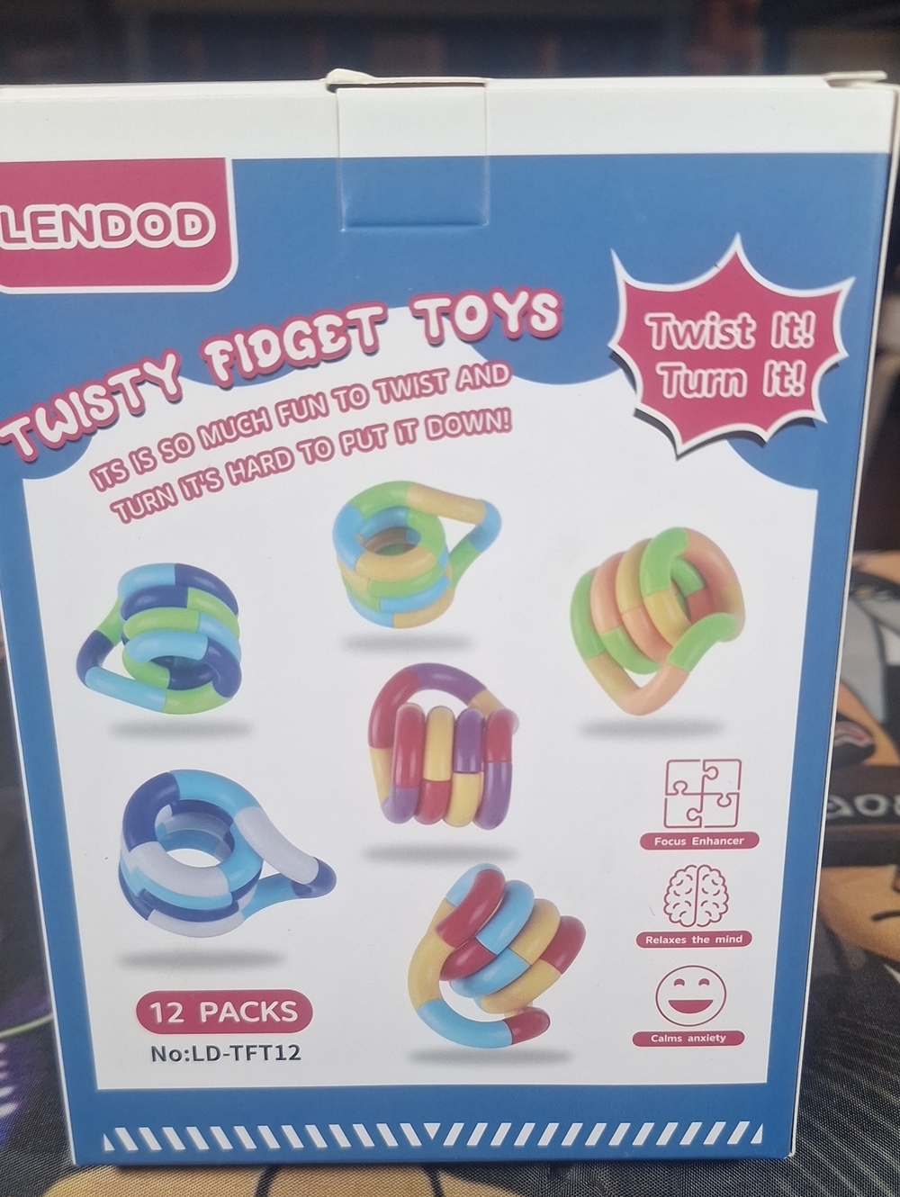 Twisty Fidget Toys - Multicolor